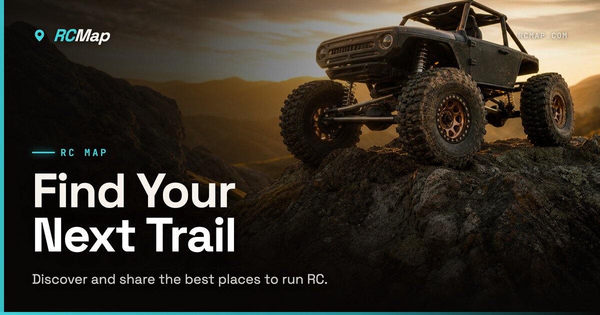 RCMap radio-controlled vehicle adventures